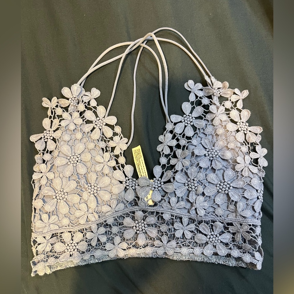 Intimately Free People Miss Dazie Bralette Blue Size XS